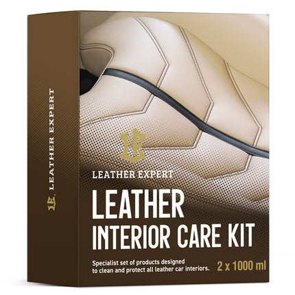 Leather Expert Leather Interior Care Kit - použití