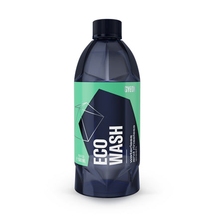 Gyeon ECOWash bezvodný čistič v tmavé lahvi s černým uzávěrem, 500 ml