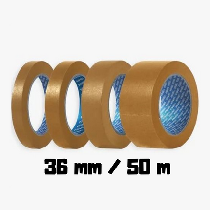 Maskovací páska Kovax, hnědá role, šířka 36 mm, délka 50 m