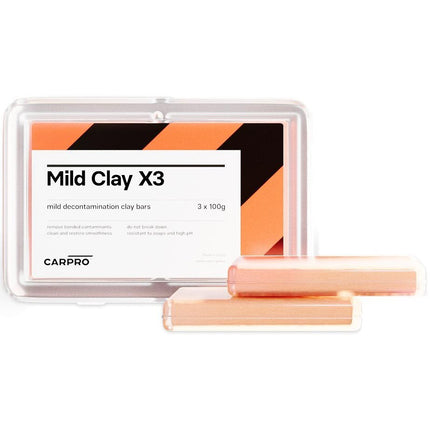 CARPRO jemná clay bar X3, 1×100 g; tyčinka a průhledné balení