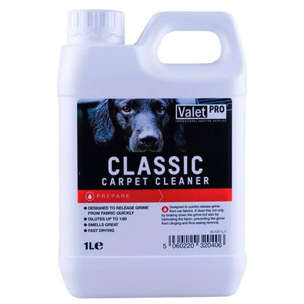 Čistič koberců ValetPRO Classic v plastové nádobě, 1 l