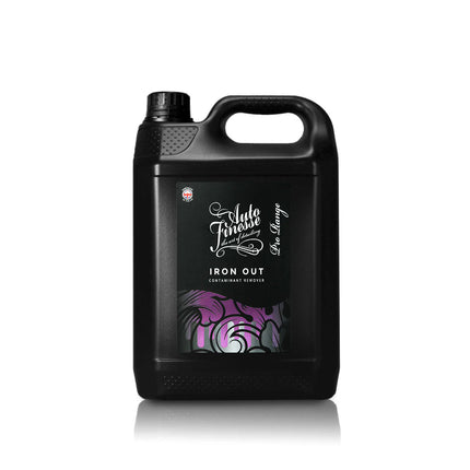 Auto Finesse Iron Out odstraňovač rzi, černý plastový kanystr s madlem