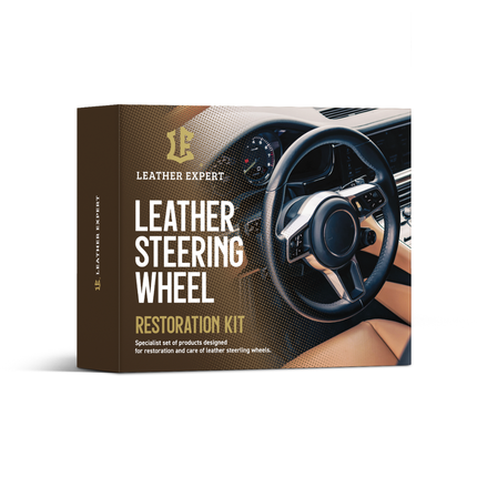 Leather Expert Steering Wheel Black - obsah sady