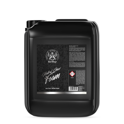 Aktivní pěna Neutral Foam v černém kanystru, objem 5 l, s etiketou