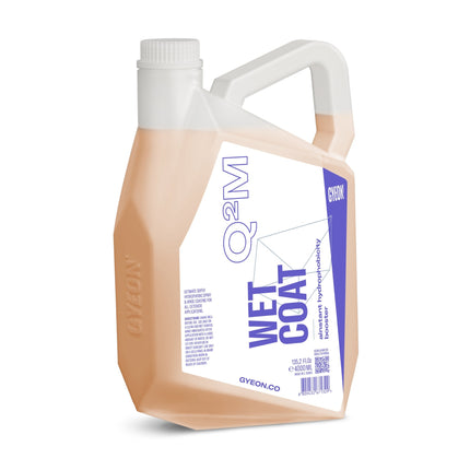 Gyeon Q²M WetCoat rychloaplikční těsnicí sealant v kanystru 4 l