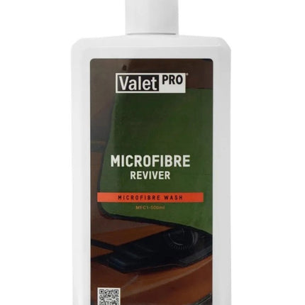 Přípravek na praní mikrovláken Valet PRO Microfibre Reviver, 500 ml v bílé lahvi