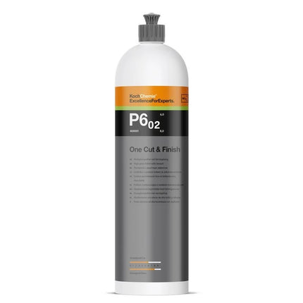 Koch Chemie P6.02 jednokroková pasta One Cut & Finish v plastové lahvi, objem 1 l
