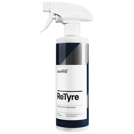 CARPRO Čistič pneumatik ve spreji v lahvi s rozprašovačem, 500 ml