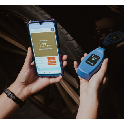 Měřič NexDiag NexPTG s aplikací na smartphonu