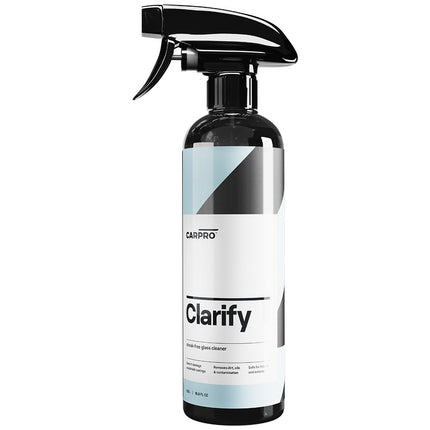 Čistič skel CARPRO Clarify v rozprašovači, 500 ml, bílá láhev s černým víkem