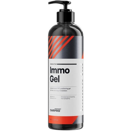 Lubrikantní gel CARPRO Immo Gel v lahvi s dávkovací pumpou