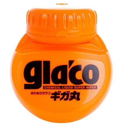 SOFT99 Glaco roll-on MAX, oranžový tekutý aplikátor s víkem