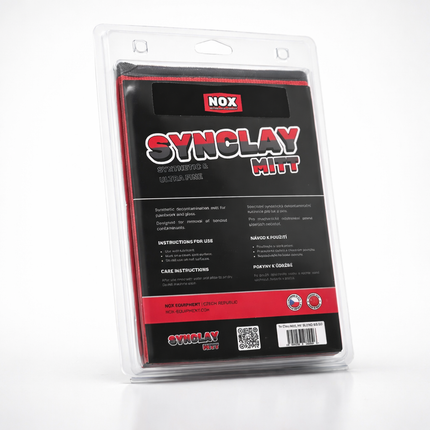 SynclayMitt syntetická clay rukavice v průhledném obalu