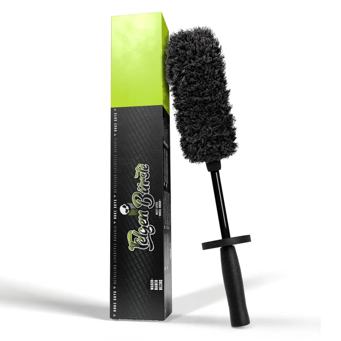 Nuke Guys Ultra Flat Wheel Brush - Microfiber brush for aluminum wheels