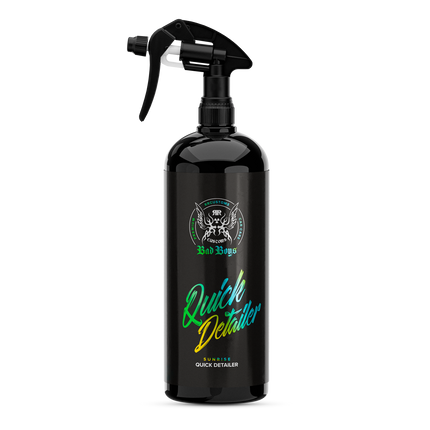 Lahvička Quick Detailer se sprejovým aplikátorem, černá s pumpičkou