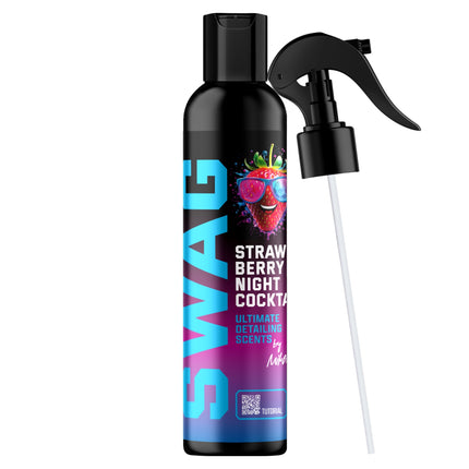 Sprej SWAG Scents v černé lahvičce se spouštěcím rozprašovačem