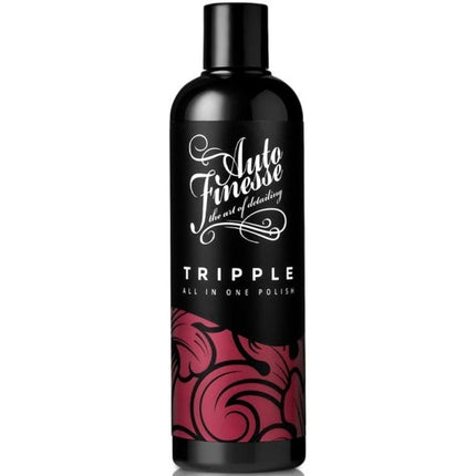 Auto Finesse Tripple leštěnka v černé lahvi s uzávěrem, 250 ml