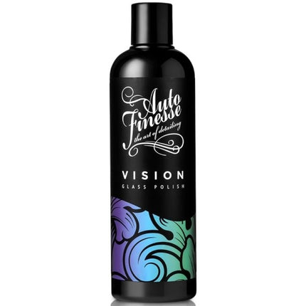Lahvička leštěnky Auto Finesse Vision na okna 500 ml, černý obal